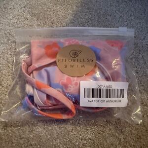 Women Top Bikini - Pink and Blue